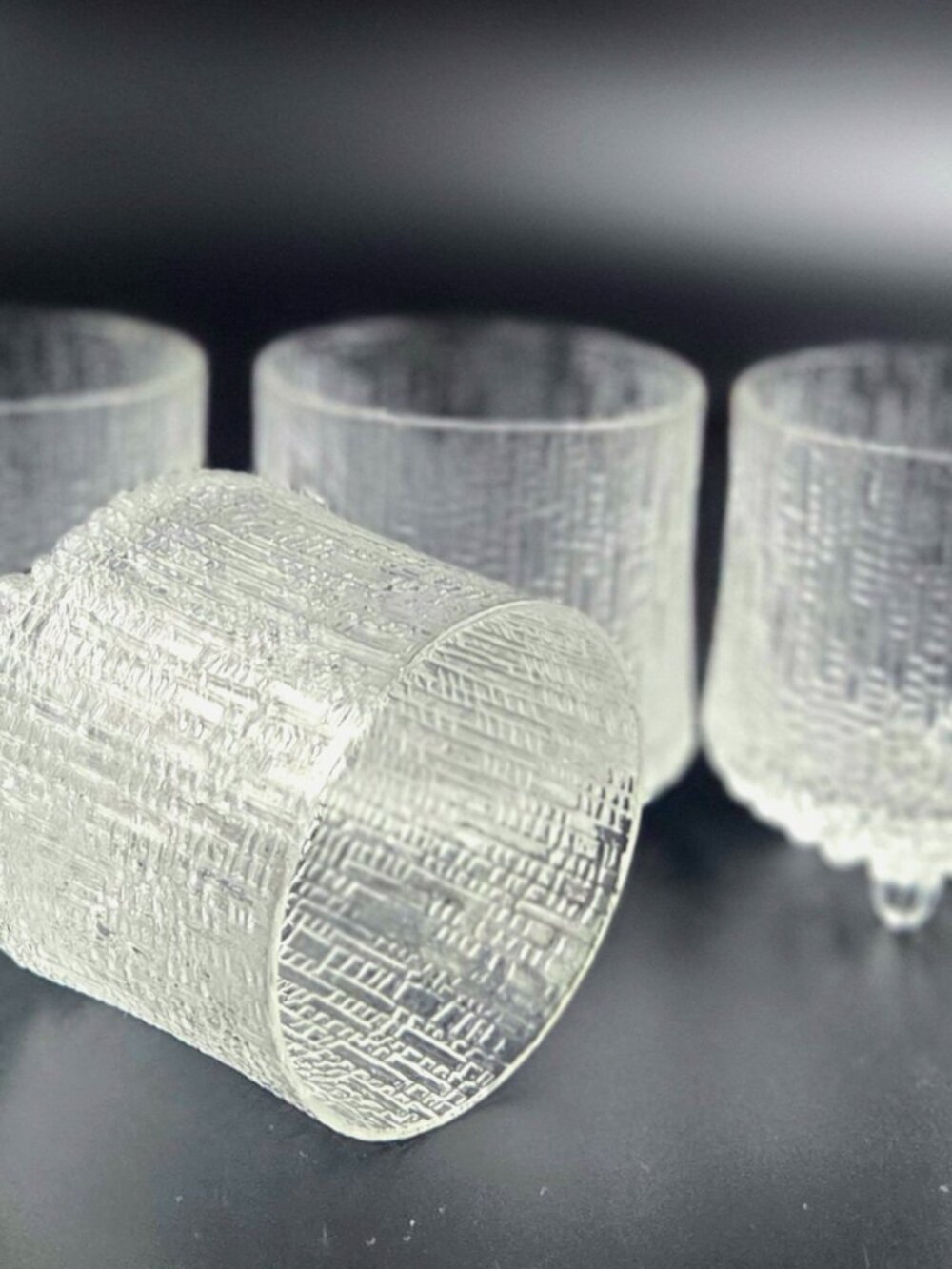 Vintage Iittala Ultima Thule On the Rocks Glasses β Set of 4